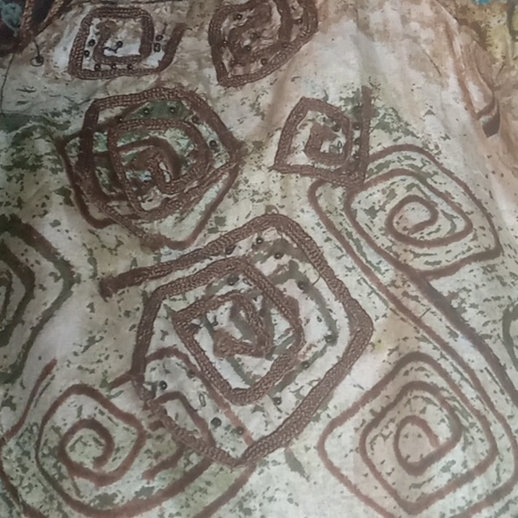 Chicos 💯 silk blazer size 3 - Picture 6 of 8